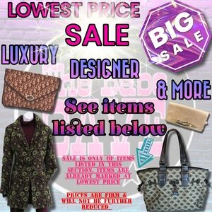 🛑SALE! LOWEST PRICE LISTED IN THIS SECTION ONLY